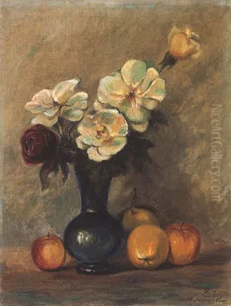 Nature Morte Au Bouquet de Fleurs. - view 1