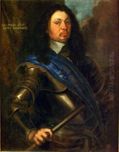 Portratt av Faltmarskalken greve Gustav Adolf Lewenhaupt, 1619-1656