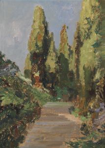Parklandschaft by Olga Wisinger-Florian