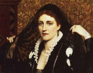 Olivia by Edmund Leighton