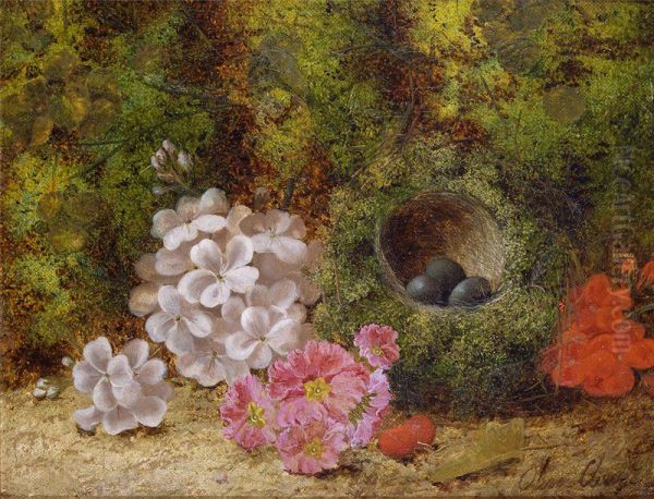 Still Life with Flowers and Bird's Nest - view 1