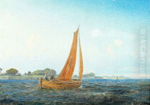 View of the Sound with some sailing boats.