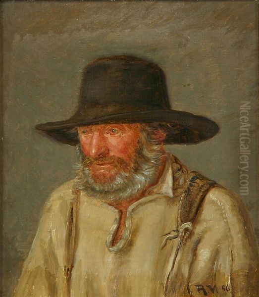 Portrait of a fisherman. - view 1