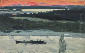 Volga by Mikhail Nesterov