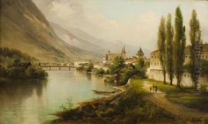Blick auf Leoben an der Mur