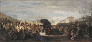 Octoberfest or Festival in Munich by Konstantinos Volanakis
