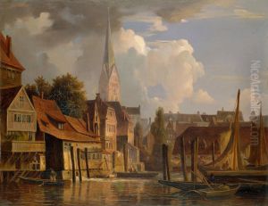 Die Kleine Alster vor 1842