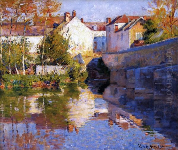 Beside the River (Grez) - view 1