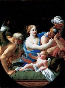 Time Discovering the Love of Venus and Mars by Simon Vouet