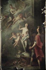 Pygmalion und Galatea by Antoine Pesne