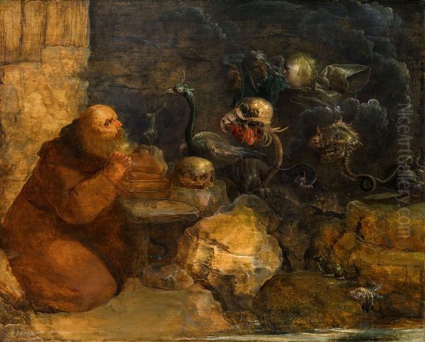 Temptation of Saint Anthony - view 1