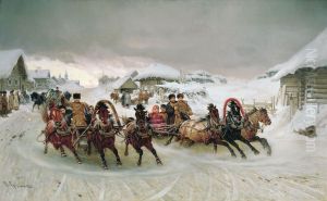 Carnival by Pyotr Gruzinsky