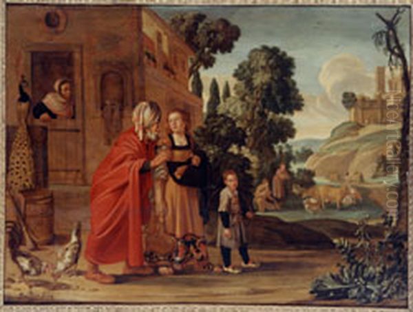 The Expulsion of Hagar - view 1