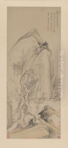 <<yun shou ping gao yan jian pu tu zhou>> by Yun Shouping