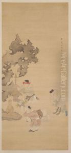<<chen hong shou xi ying zhou>> by Chen Hongshou
