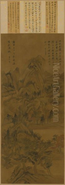 <<dong qi chang shan shui zhou>> - view 1