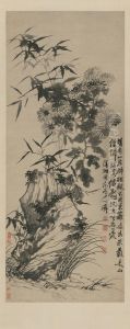 <<shi tao zhu ju xiu shi tu zhou>> by Shitao Daoji