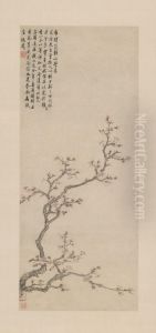 <<chen zhou xing hua tu zhou>> by Shen Zhou