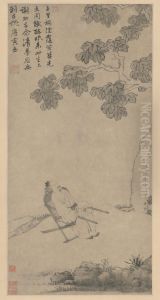 <<tang yin tong yin qing meng tu zhou>> by Tang Yin