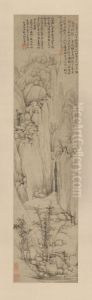 <<chen zhou fang ni shan shui zhou>> by Shen Zhou