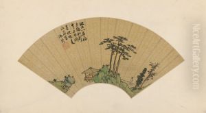 <<chen zhou jiang ting bi shu tu shan ye>> by Shen Zhou