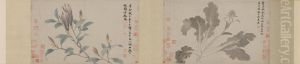 <<chen zhou xin yi mo cai tu juan>> by Shen Zhou