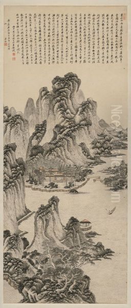 <<wang jian meng jing tu>> - view 1