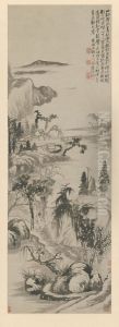 <<shi tao heng tang ye lu tu zhou>> by Shitao Daoji