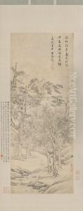 <<wen zheng ming lin xi you shang zhou>> by Wen Zhengming