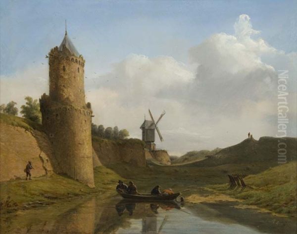 Gezicht op de Nijmeegse vestingwerken - view 1
