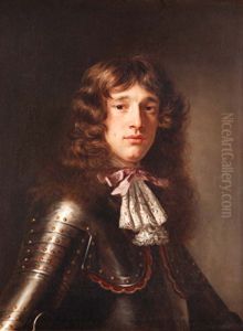 Portrait of Jacob van den Bergh (1634-1699) by Pieter van Anraedt