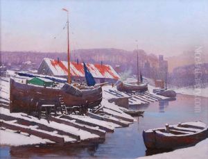 Scheepsdwarshelling 'De Ooy' bij Nijmegen