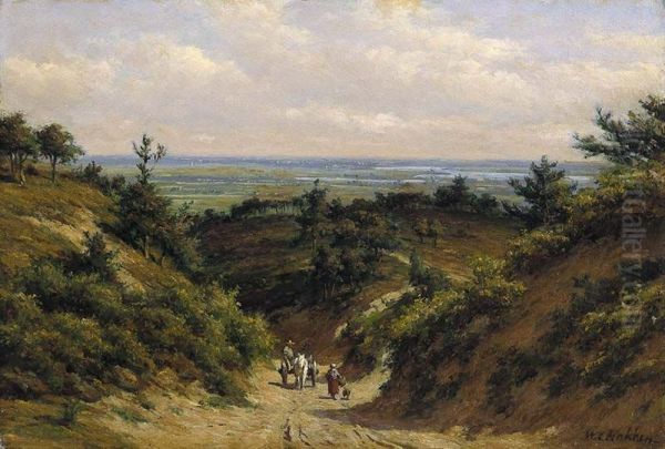 Gezicht op de Ooijpolder vanaf de Holleweg bij Berg en Dal - view 1