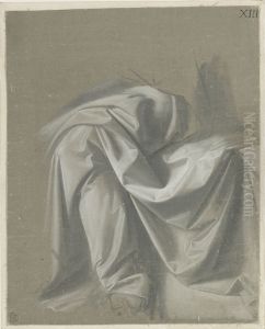 Study of Drapery by Leonardo Da Vinci