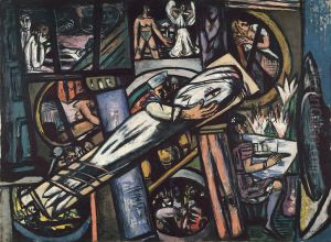 The Cabins by Max Beckmann