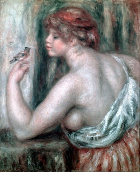 Femme au rouge-gorge - view 1