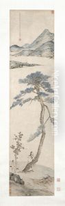 <<cheng jia sui gu song gao shi tu zhou>> by Cheng Jiasui