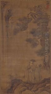 <<wu wei song yin guan pu tu zhou>> by Wu Wei