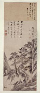 <<dong qi chang xia mu chui yin tu zhou>> by Dong Qichang
