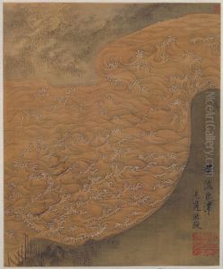 <<chen hong shou huang liu ju jin tu ye>> by Chen Hongshou