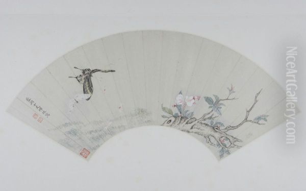 <<yun zhu hai tang jia die tu shan ye>> - view 1