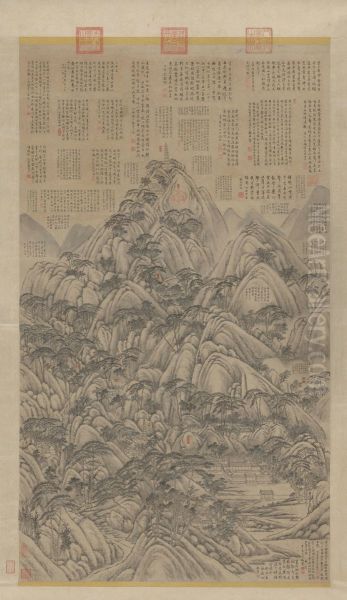 <<hong li pan shan tu zhou>> - view 1