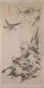 <<zhu da lu yan tu zhou>> by Bada Shanren
