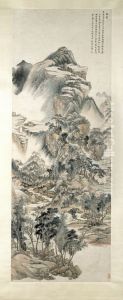 <<wang hui fang huang gong wang shan shui tu zhou>> by Wang Hui
