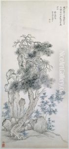 <<yun shou ping song zhu tu zhou>> by Yun Shouping