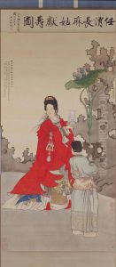 <<ren xiong ma gu xian shou tu zhou>> by Ren Xiong
