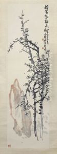 <<chen shi ceng zhu hu bai mei tu zhou>> by Chen Shizeng