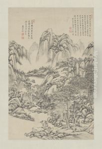 <<wang yuan qi <<fang huang gong wang fu chun shan tu>> zhou>> by Wang Yuanqi