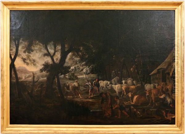 The Departure of Jacob from the House of Laban - view 1