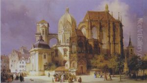 Der Dom zu Aachen by Michael Neher